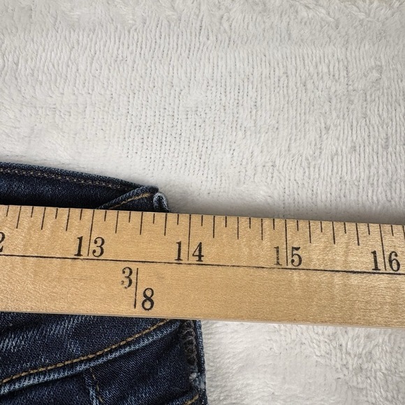 Citizens of Humanity Phoebe Slim Straight Crop Jeans Women's Size 26 Dark Blue - Picture 11 of 13